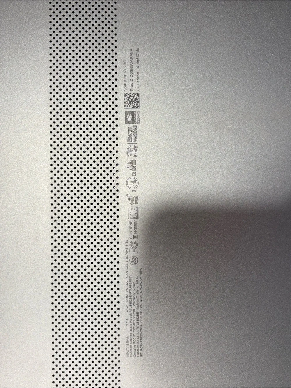 HP compact laptop